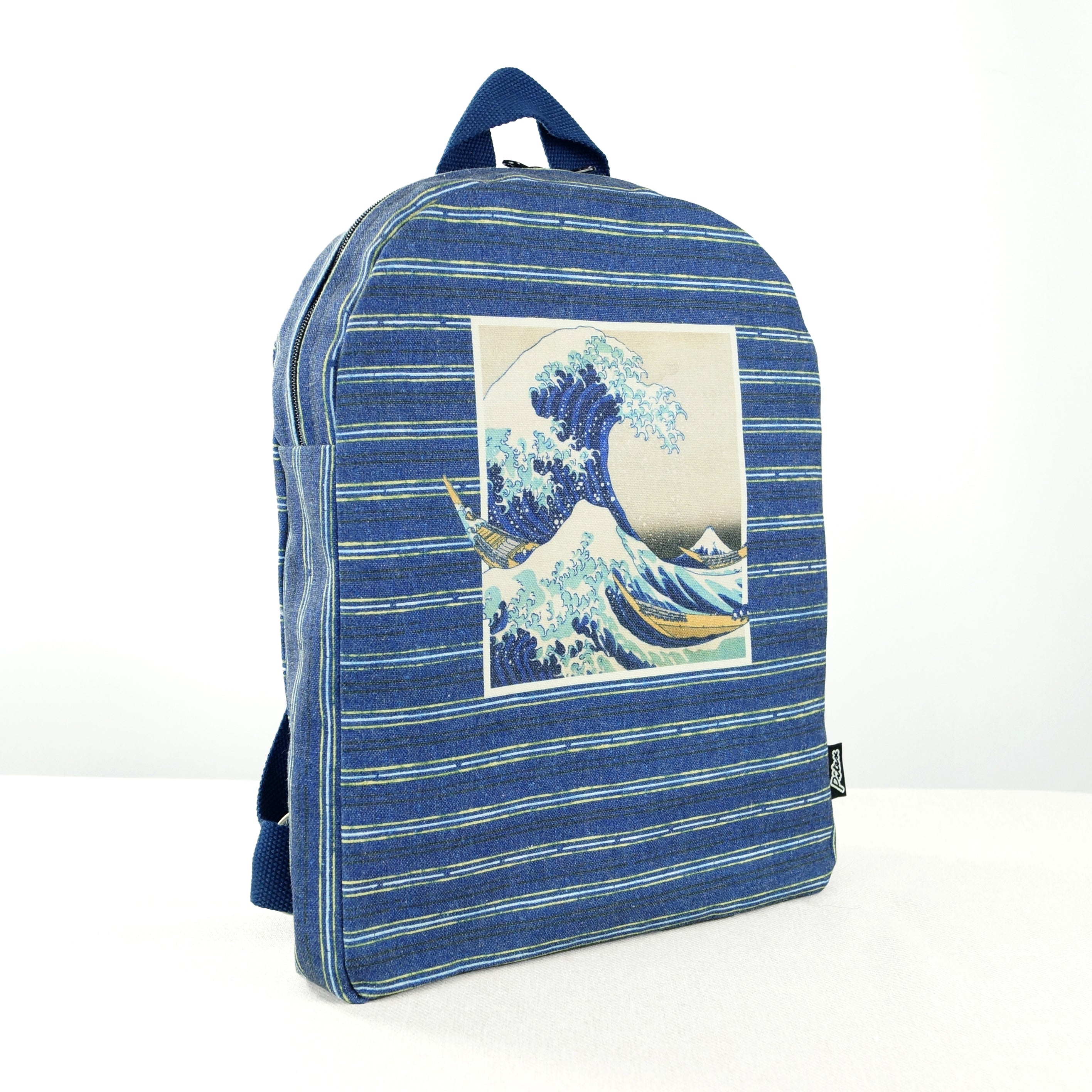 Rucksack Nr. 2 Katsushika Hokusai „Die große Welle vor Kanagawa“
