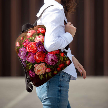 Rucksack Nr. 2+ Imagine „Pfingstrosenstrauß“