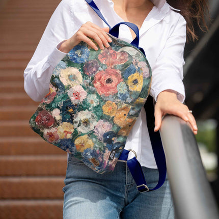 Rucksack Nr. 2+ Imagine „Blumen für Monet“