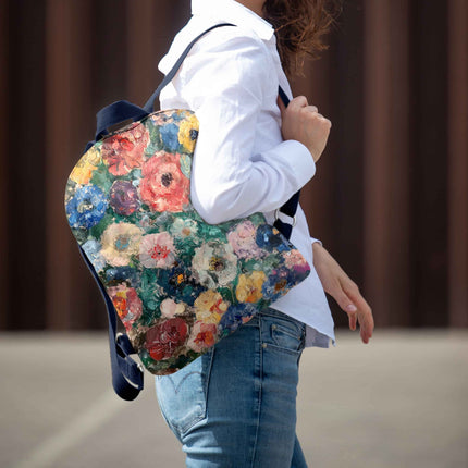 Rucksack Nr. 2+ Imagine „Blumen für Monet“