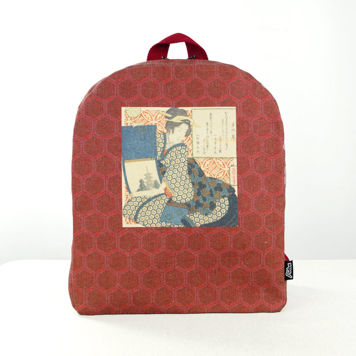 Rucksack Nr. 2 Yashima Gakutei „Die Geisha und das Manuskript“