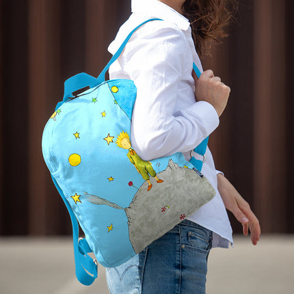 Rucksack Nr. 2 Antoine De Saint-Exupéry Der kleine Prinz „Planet“