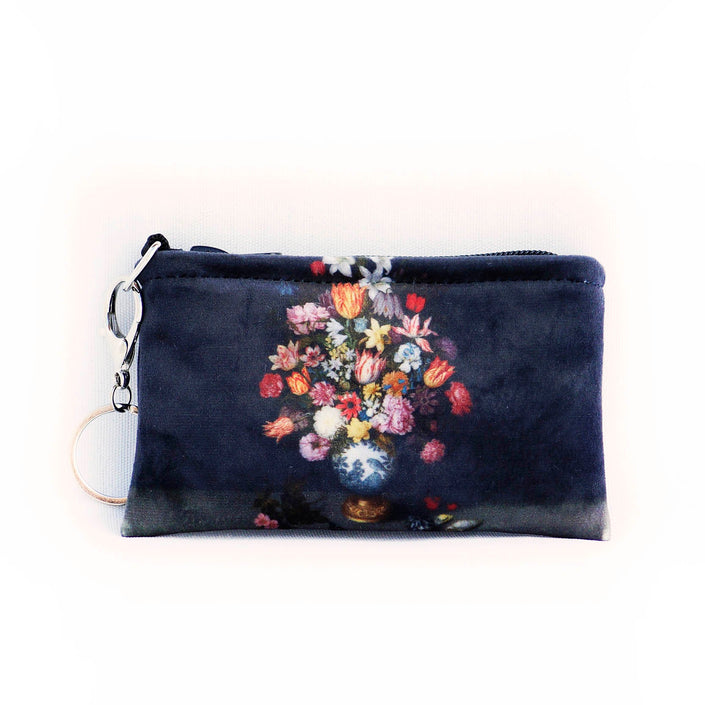 Schlüsseltasche Ambrosius Bosschaert „Ein Stillleben mit Blumen in einer Wan-Li-Vase“