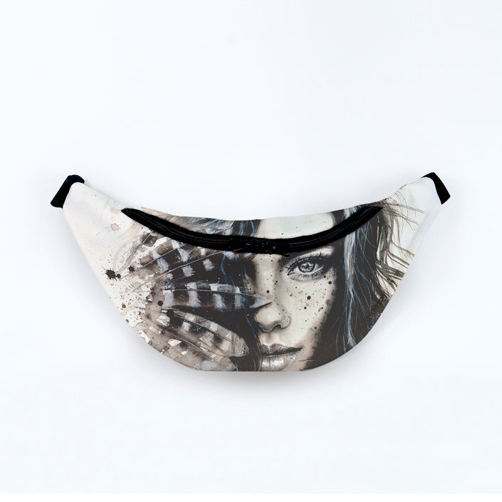 Bauchtasche „Mädchen mit einer Fede“