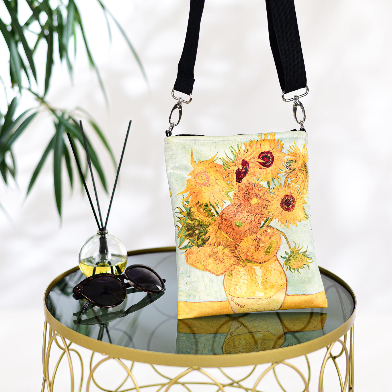 Umhängetasche Vincent van Gogh „Sonnenblumen“