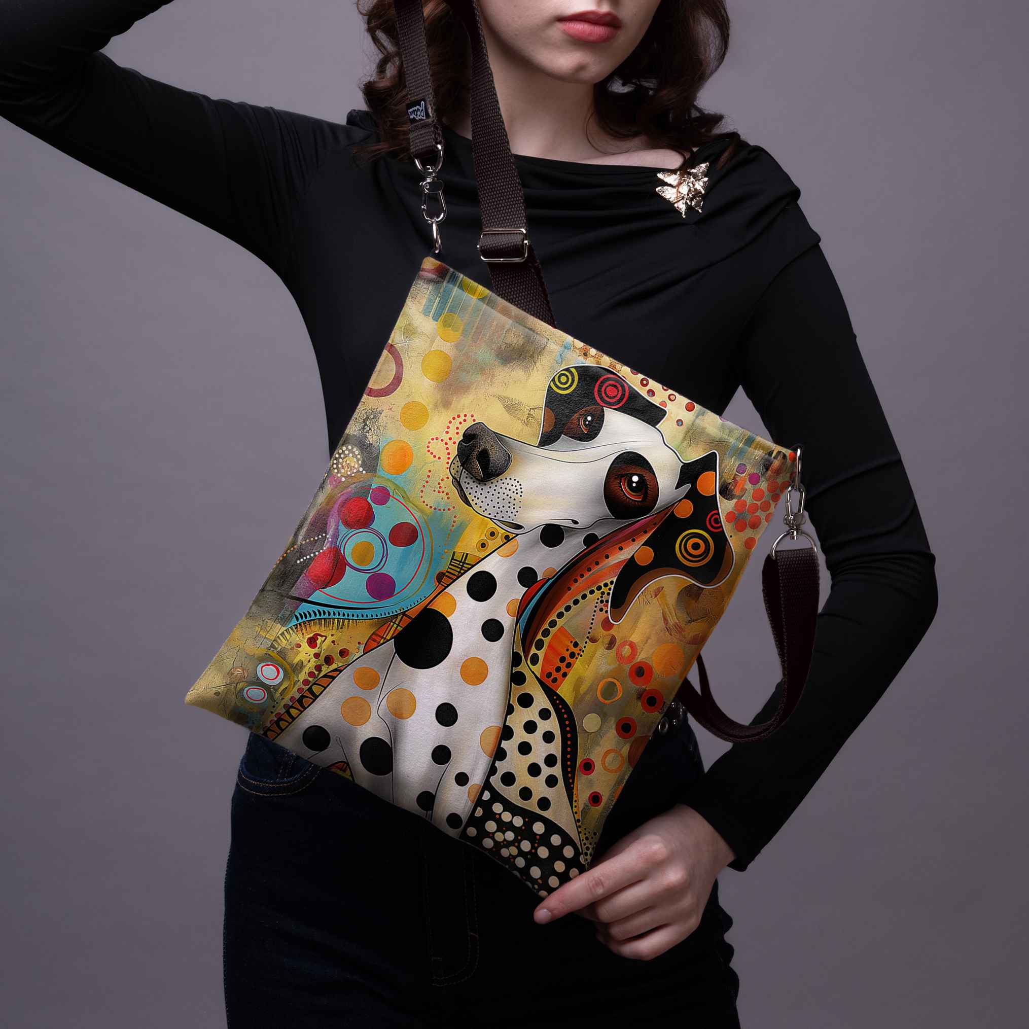 Umhängetasche Imagine „Klimts Hund