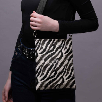 Umhängetasche Classy „Zebra“