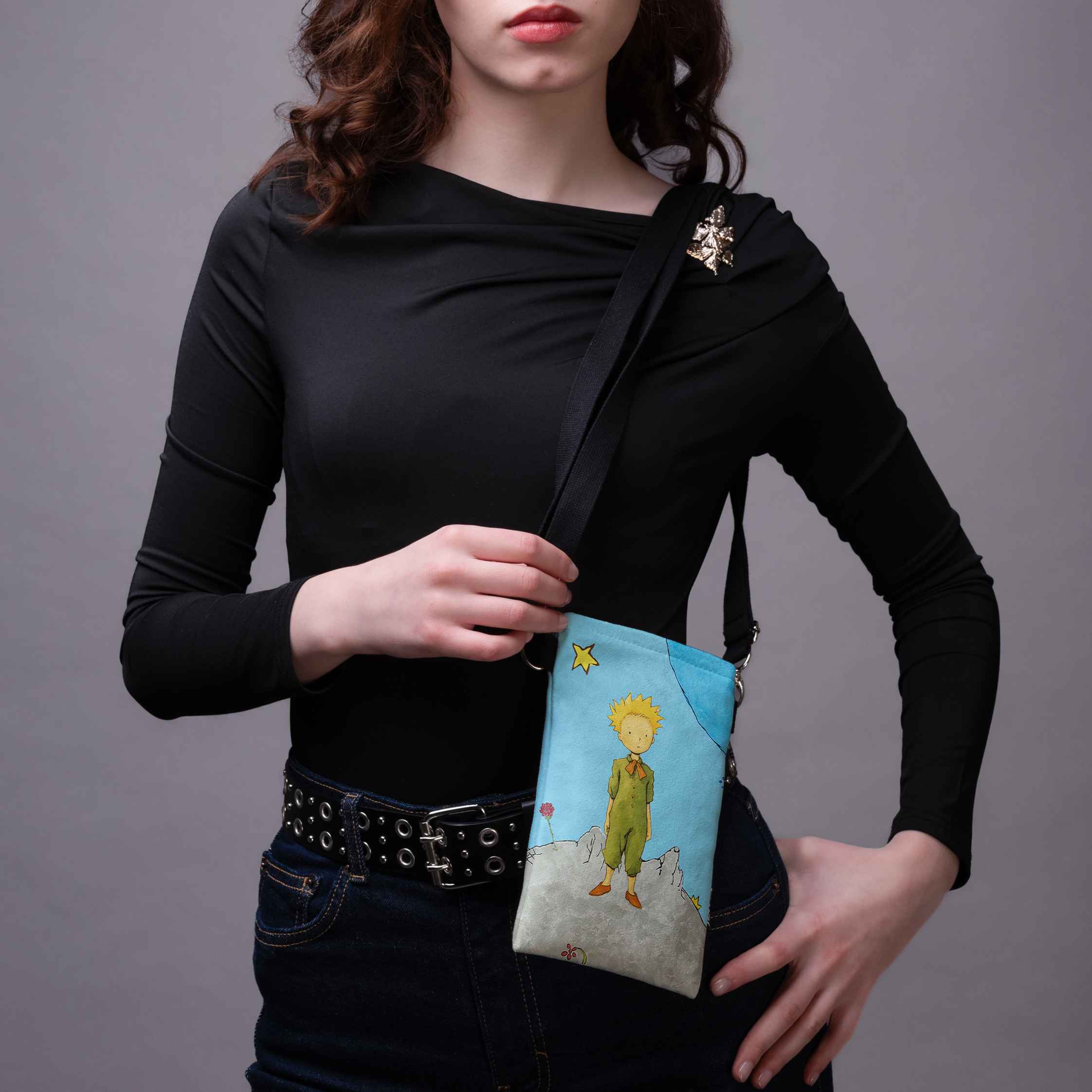 Handytasche Antoine de Saint-Exupéry Der kleine Prinz „Planet“