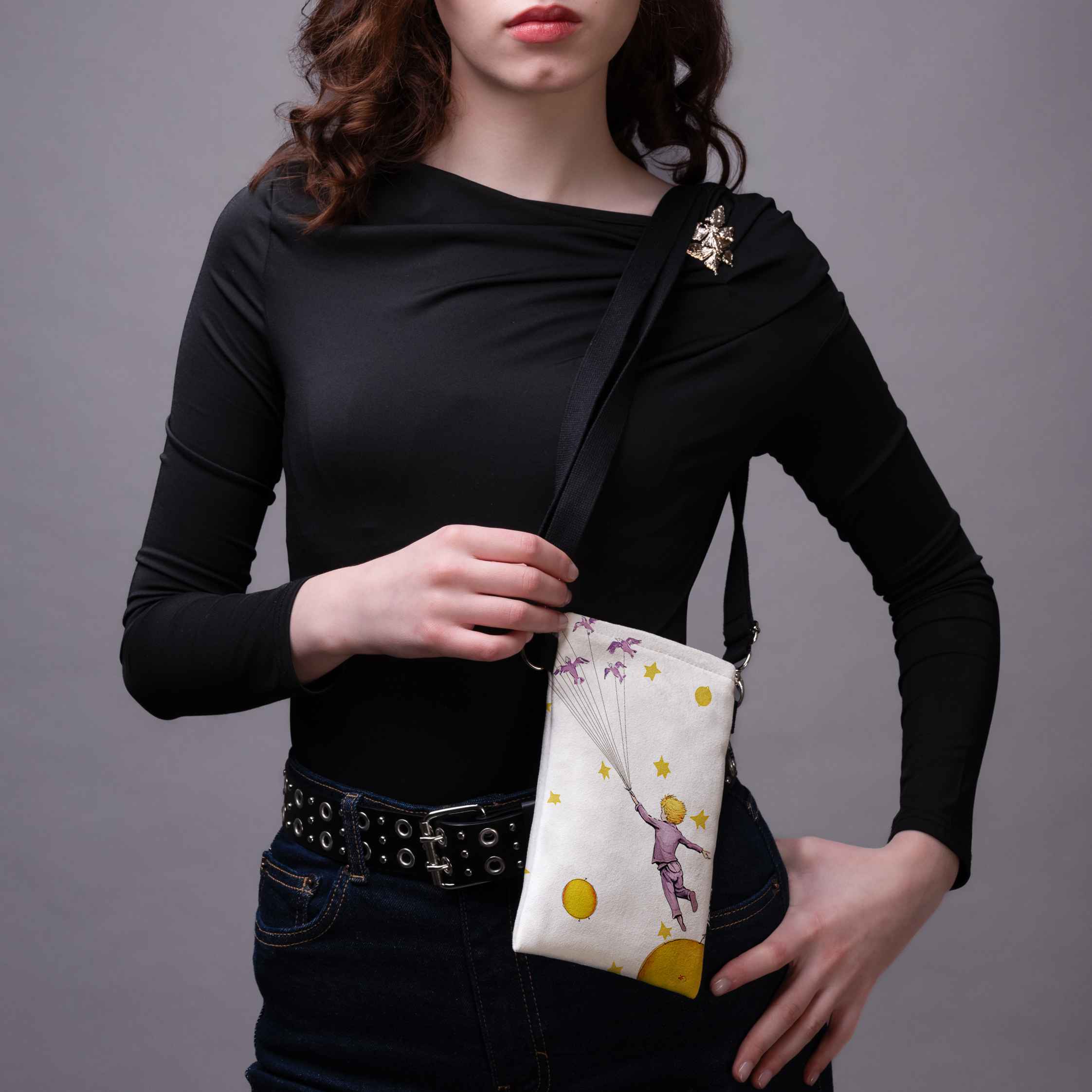 Handytasche Antoine de Saint-Exupéry Der kleine Prinz „Vögel“