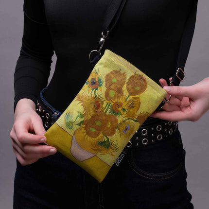 Handytasche Vincent Van Gogh „Sonnenblumen“