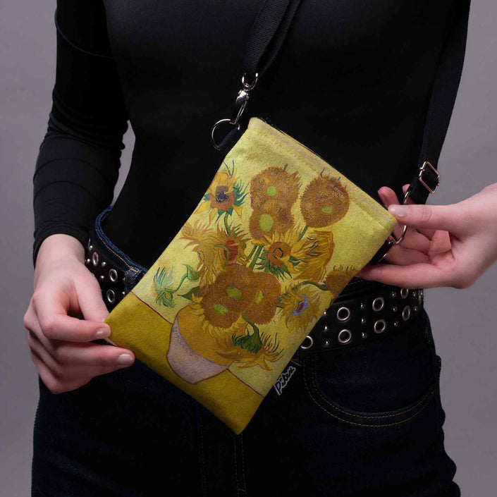 Handytasche Vincent Van Gogh „Sonnenblumen“