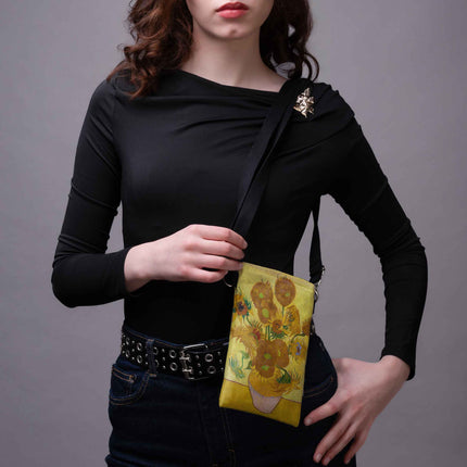Handytasche Vincent Van Gogh „Sonnenblumen“