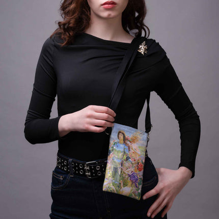 Handytasche Georges Rochegrosse „Der Blumenritter“