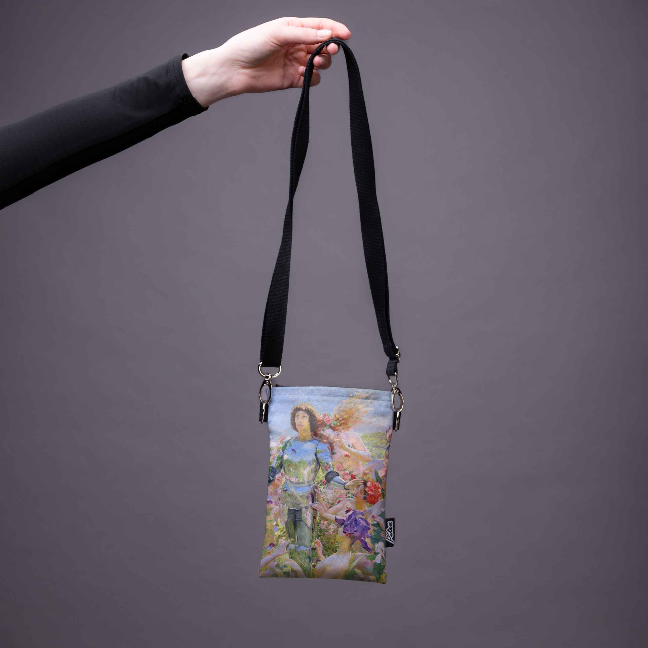 Handytasche Georges Rochegrosse „Der Blumenritter“