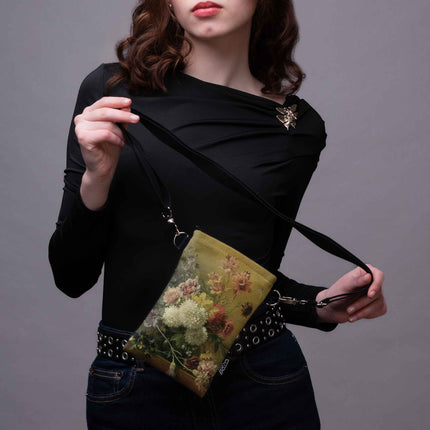 Handytasche Gregorius van Os „Stillleben mit Blumen“