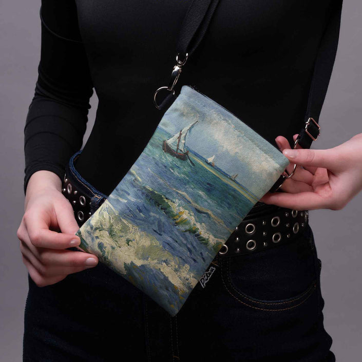 Handytasche Vincent Van Gogh „Das Meer bei Les Saintes-Maries-De-La-Mer“