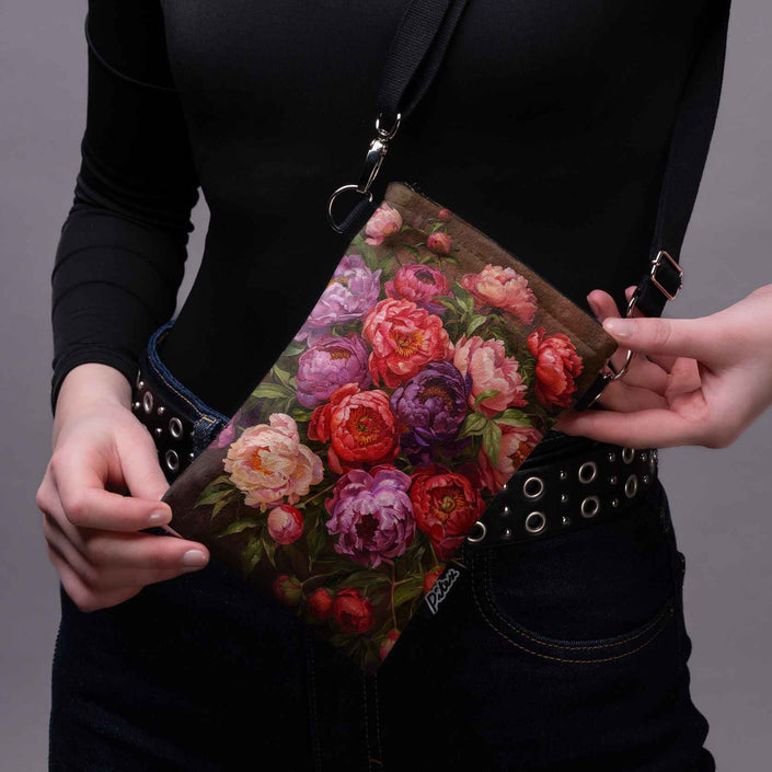 Handytasche Imagine „Pfingstrosenstrauß“