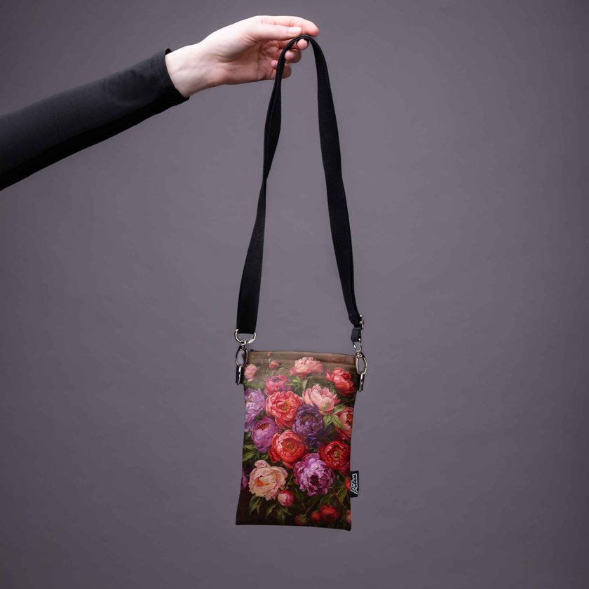 Handytasche Imagine „Pfingstrosenstrauß“