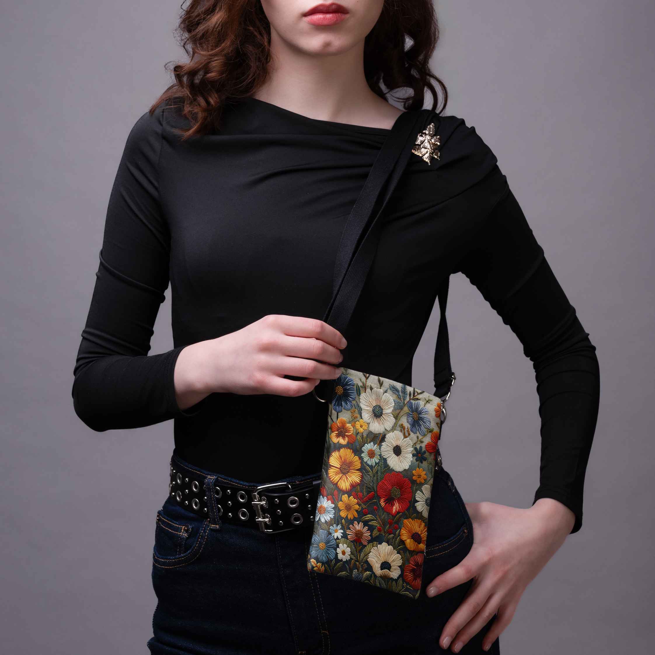 Handytasche Imagine „Ein Strauß Fäden“