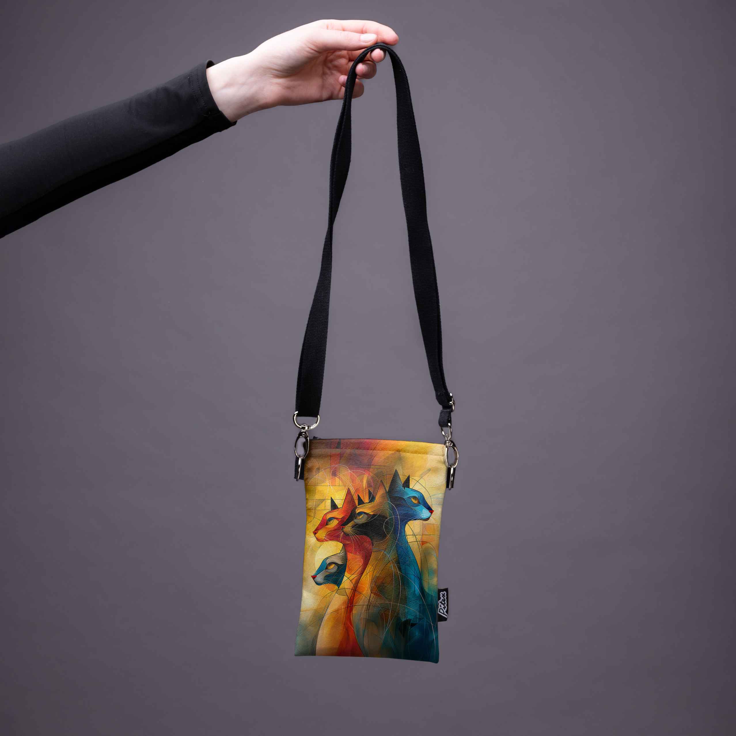 Handytasche Imagine „Kunst Katze“