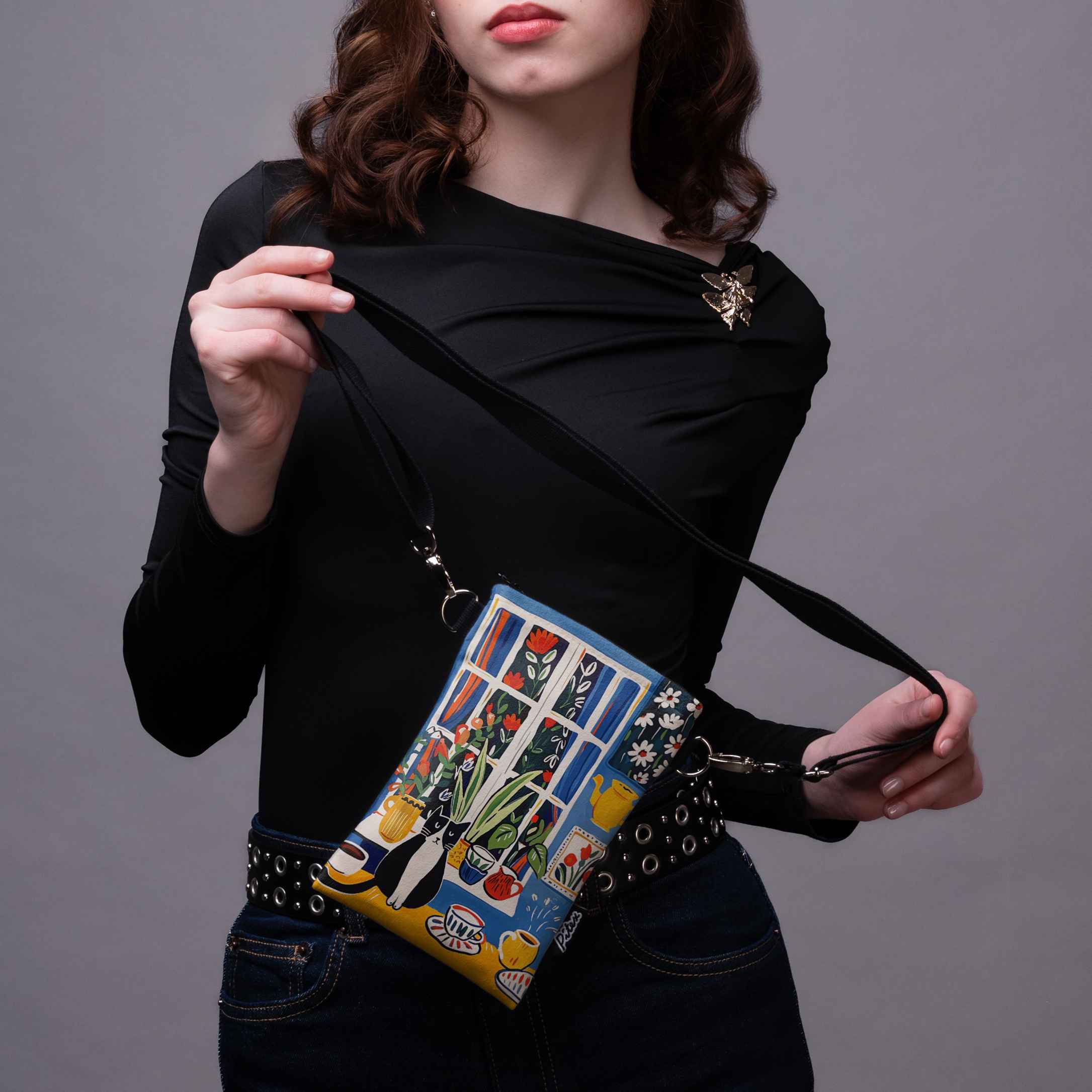 Handytasche Imagine „Katzenhaus“