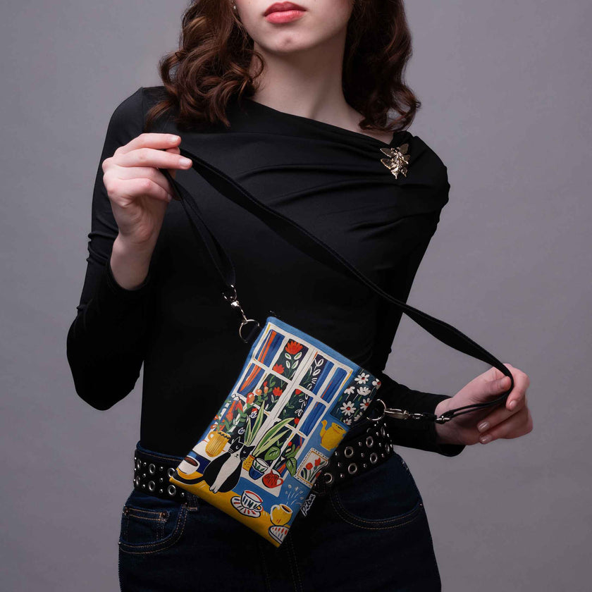 Handytasche Imagine „Katzenhaus“