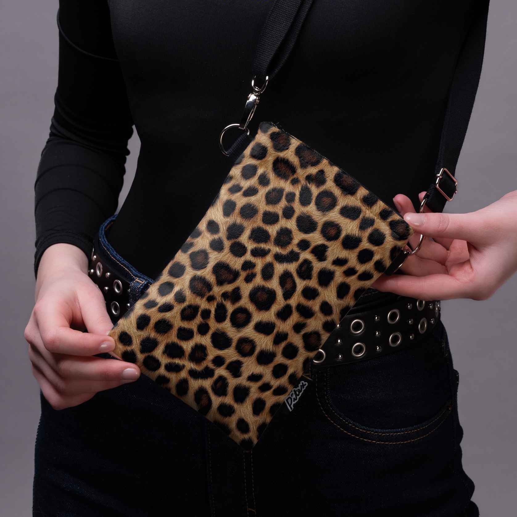 Handytasche Classy „Leopard“