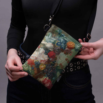 Handytasche Jan van Os „Obst und Blumen in einer Terrakotta-Vase