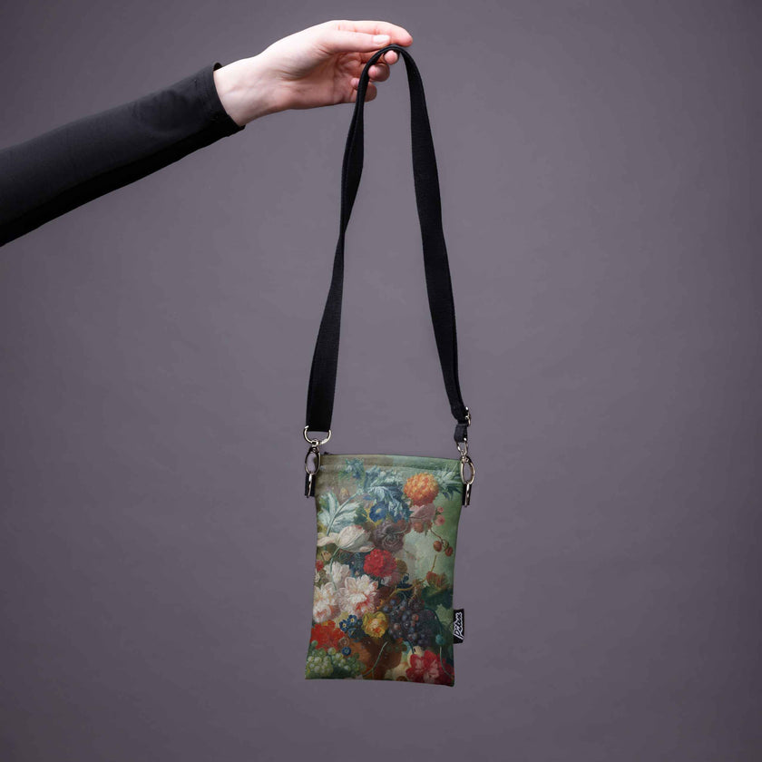 Handytasche Jan van Os „Obst und Blumen in einer Terrakotta-Vase