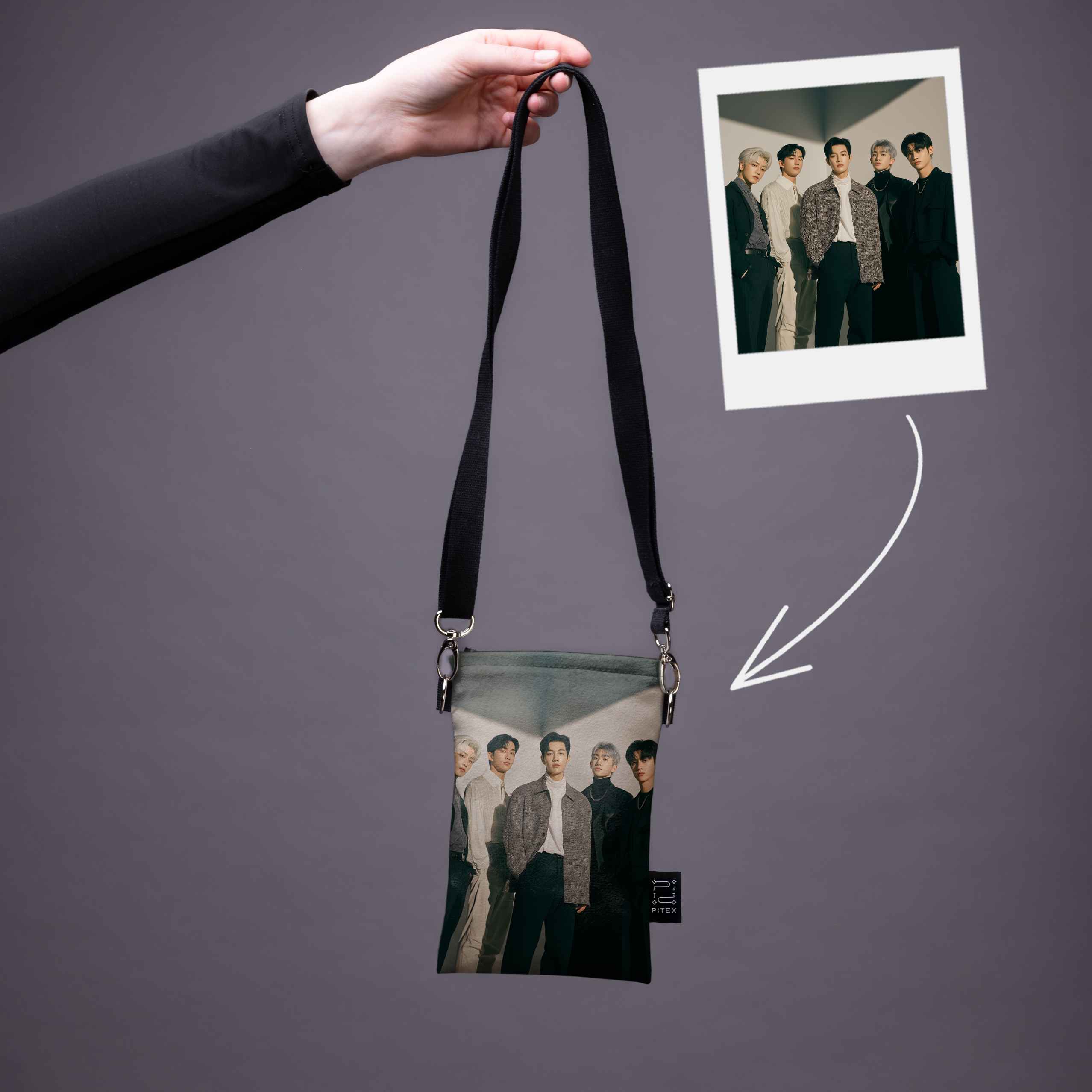 Personalisierte Handytasche