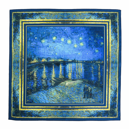 Halstuch Vincent van Gogh „Sternennacht über der Rhône“