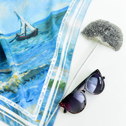 Halstuch Vincent Van Gogh „Das Meer bei Les Saintes-Maries-de-la-Mer“