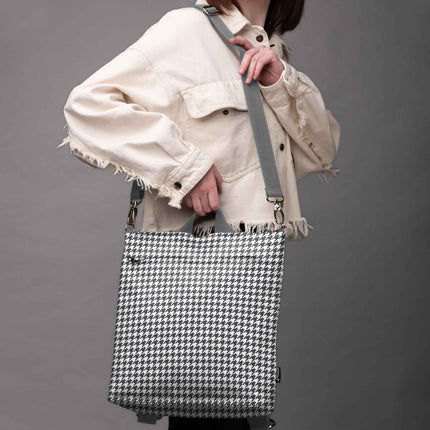 Rucksack Nr. 3 Classy „Pied-de-poule“