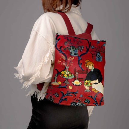 Rucksack Nr. 3 Henri Matisse „Harmony in Red