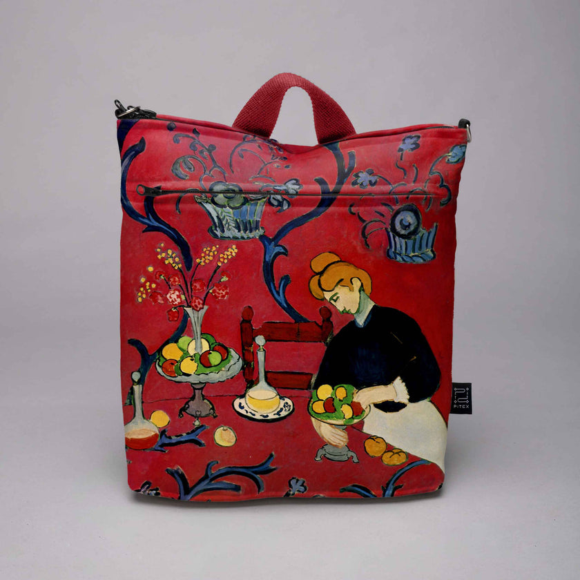Rucksack Nr. 3 Henri Matisse „Harmony in Red