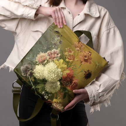Rucksack Nr. 3 Gregorius van Os „Stillleben mit Blumen“