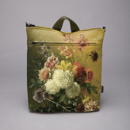 Rucksack Nr. 3 Gregorius van Os „Stillleben mit Blumen“