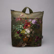 Rucksack Nr. 3 Gregorius van Os „Stillleben mit Blumen in einer griechischen Vase“