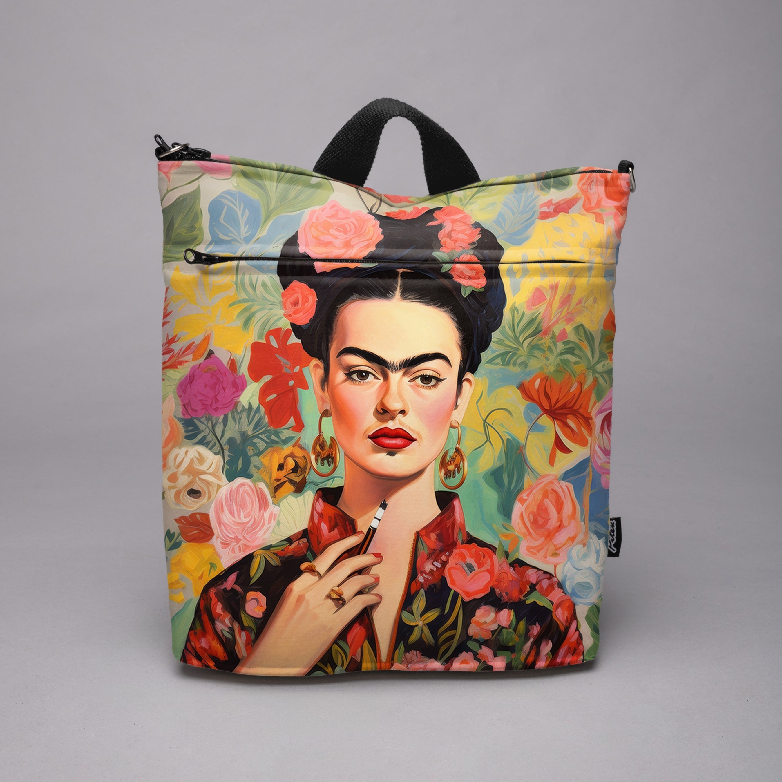 Rucksack Nr. 3 Imagine „Frida in Blumen“