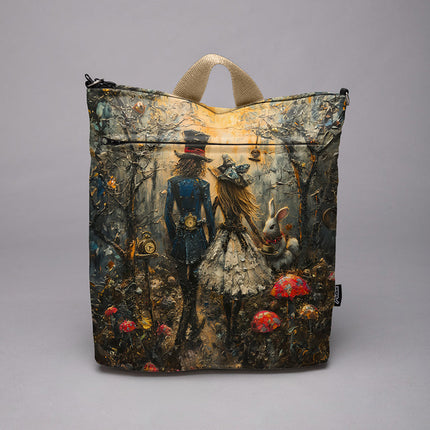 Rucksack Nr. 3 Imagine „Alice und der Hutmacher“