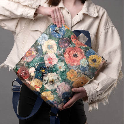 Rucksack Nr. 3 Imagine „Blumen für Monet“