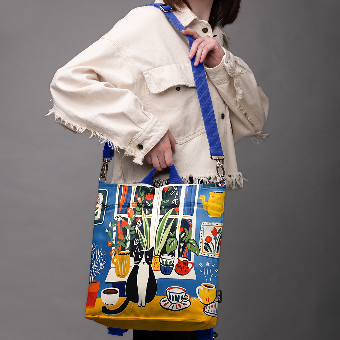 Rucksack Nr. 3 Imagine „Katzenhaus“