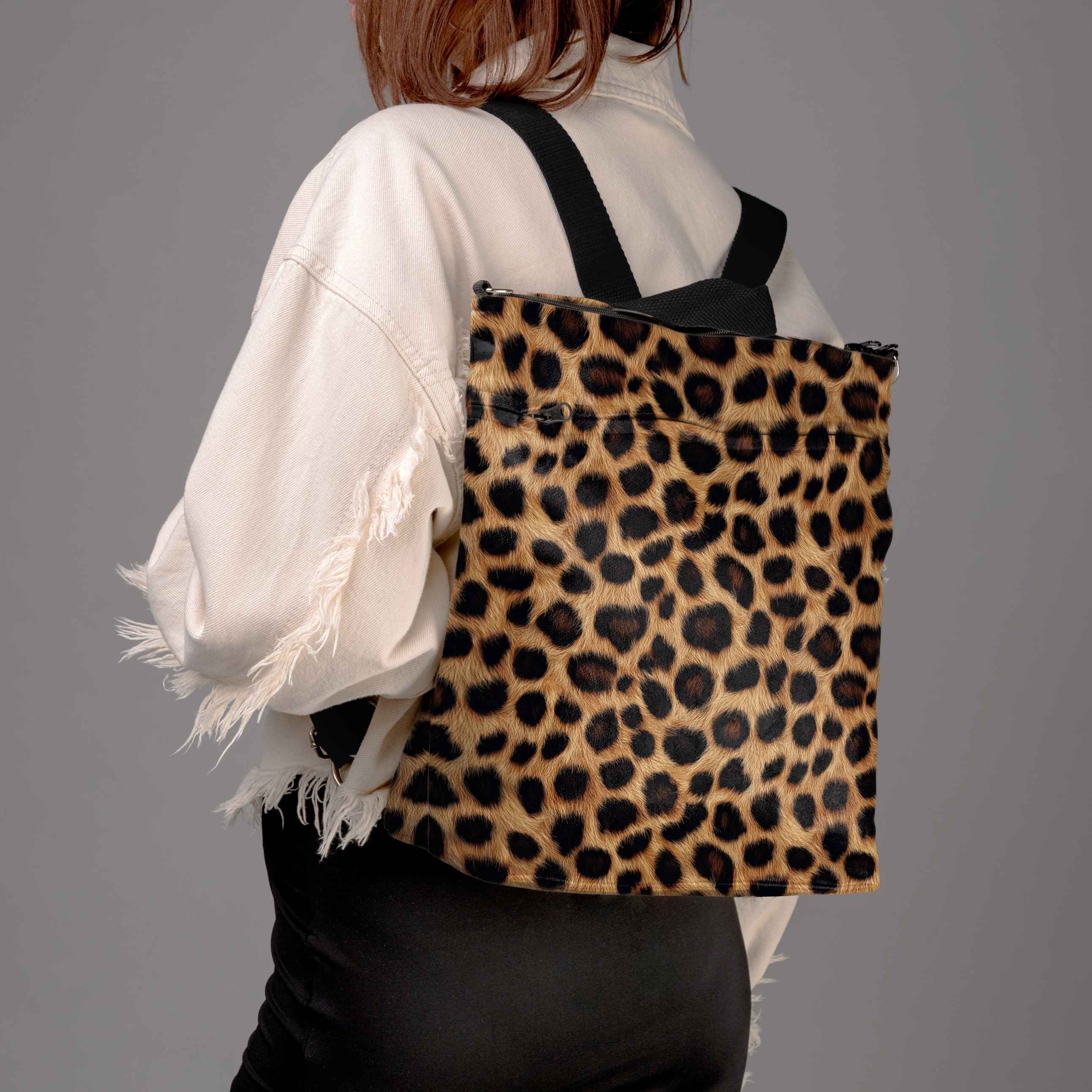 Rucksack Nr. 3 Classy „Leopard“