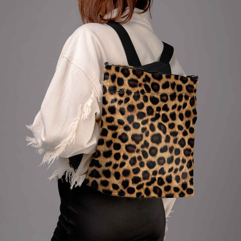 Rucksack Nr. 3 Classy „Leopard“