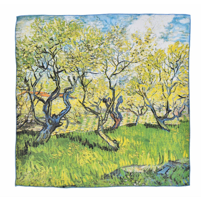 Halstuch Vincent van Gogh „Blühender Obstgarten“
