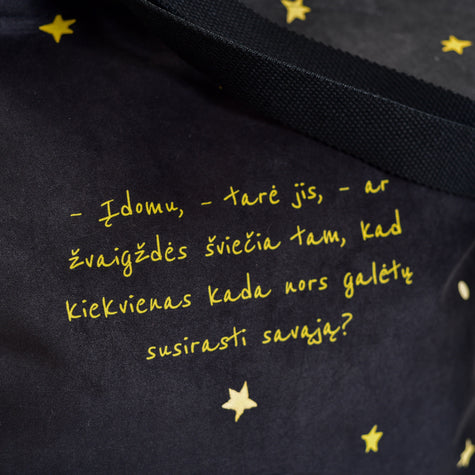 Einkaufstasche Antoine de Saint-Exupéry Der kleine Prinz  „Der Fuchs