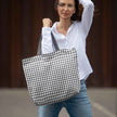 Einkaufstasche Classy „Pied-de-poule“