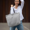 Einkaufstasche Classy „Pied-de-poule“