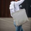 Einkaufstasche Classy „Pied-de-poule“