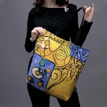 Einkaufstasche Henri Matisse „Interior, Yellow & Blue